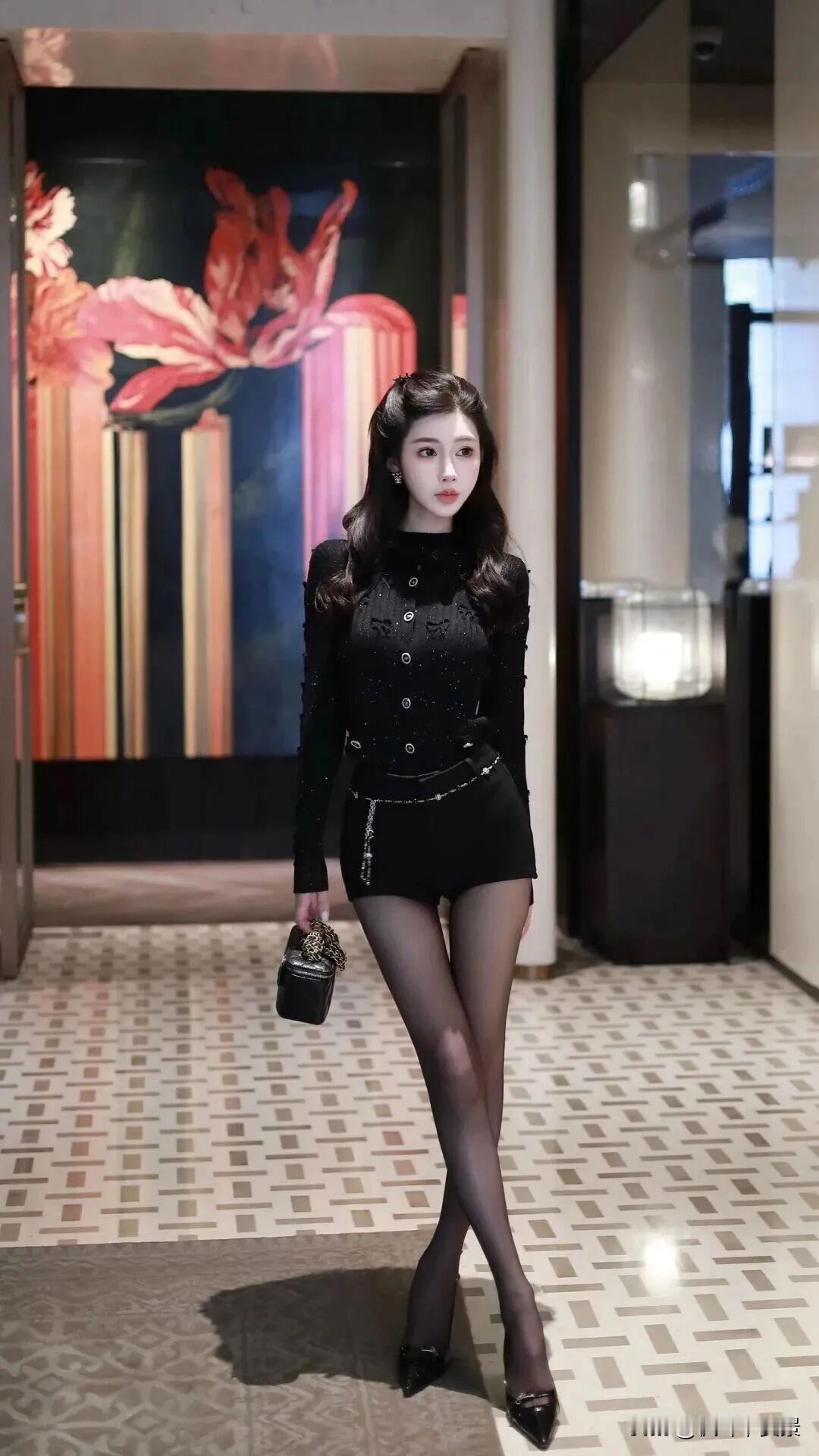 枫叶🍁|简简单单的全黑穿搭，显瘦又时髦气质全黑穿搭 灰白黑穿搭 全黑色穿搭 气