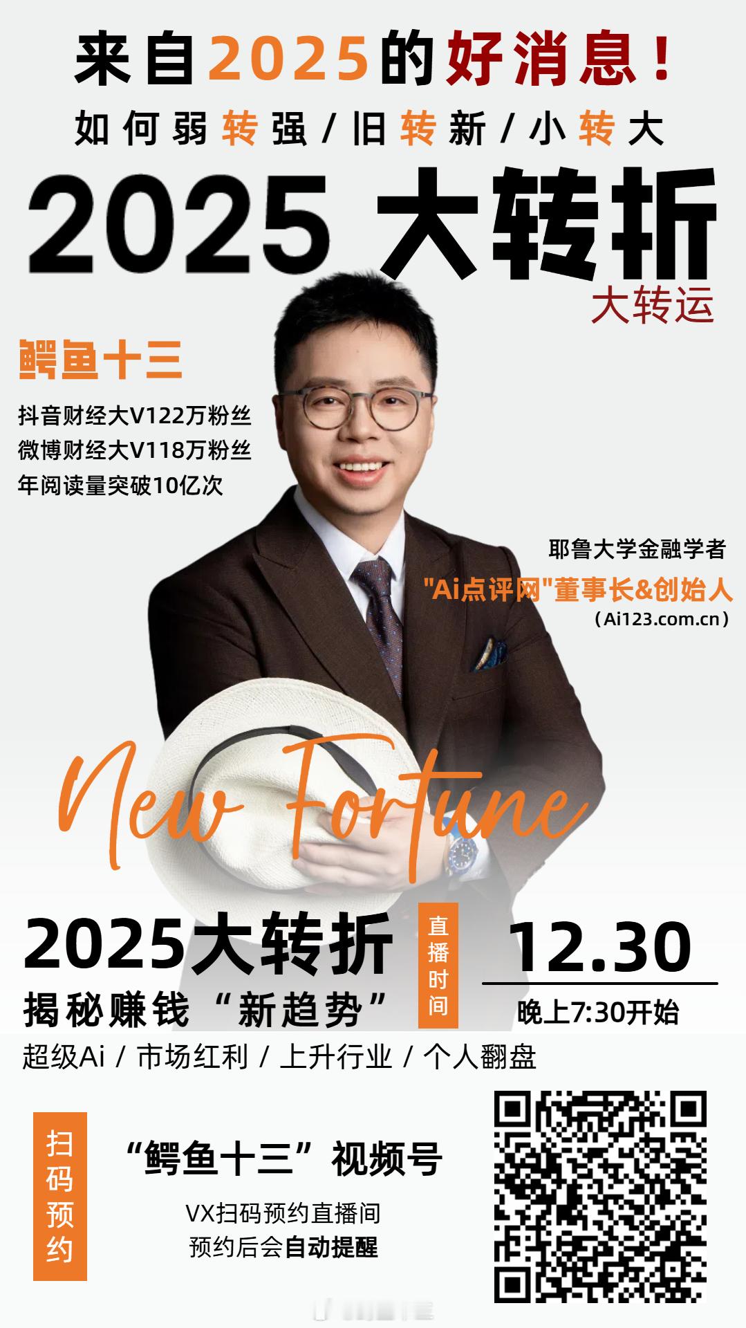 不买房不炒股的人2024年钱都花哪了 2024年底，鳄鱼十三，年度直播来了！打开