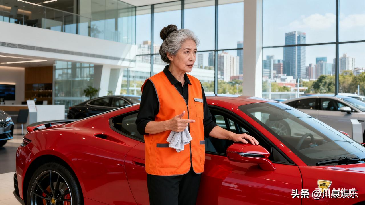 保洁大姨版车模意外走红 哈尔滨雷克萨斯58岁保洁大姨说车视频火出圈了，单条播放量