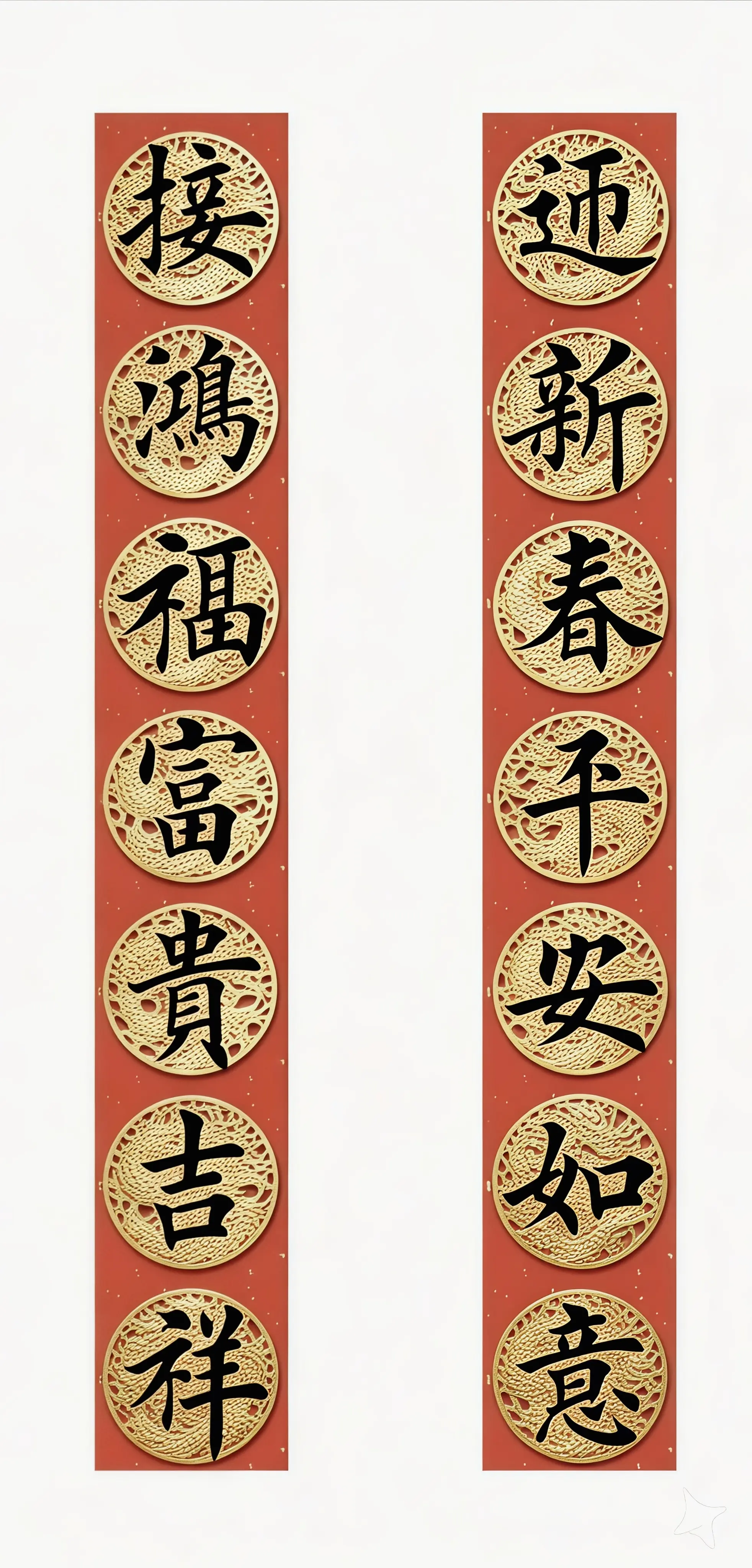 2026马年对联系列。