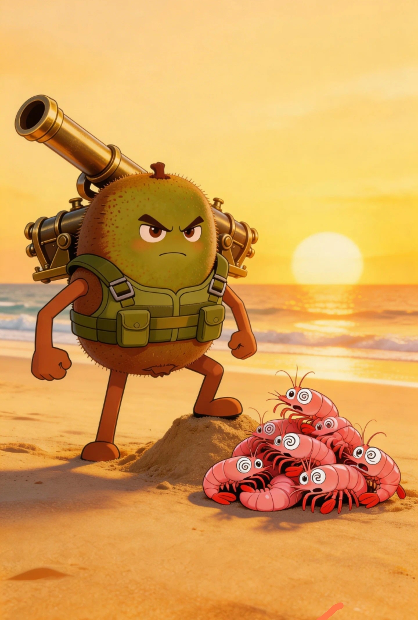 拿走不谢！太子朱瞻基的火铳与果果更配哦。