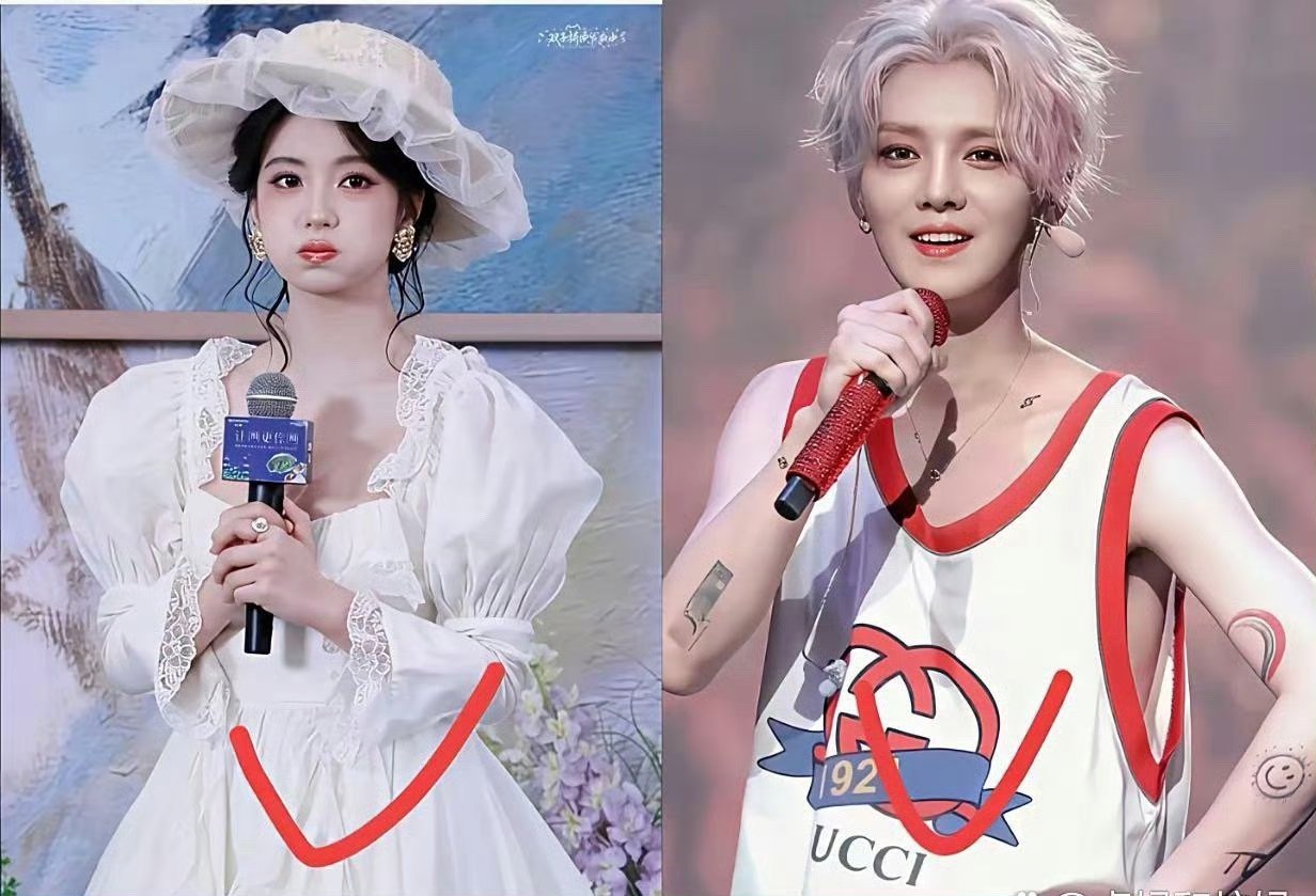 张雅钦追星鹿晗这事儿，热度都快“烧”出圈了！都知道鹿晗和关晓彤分手没多久，张雅钦