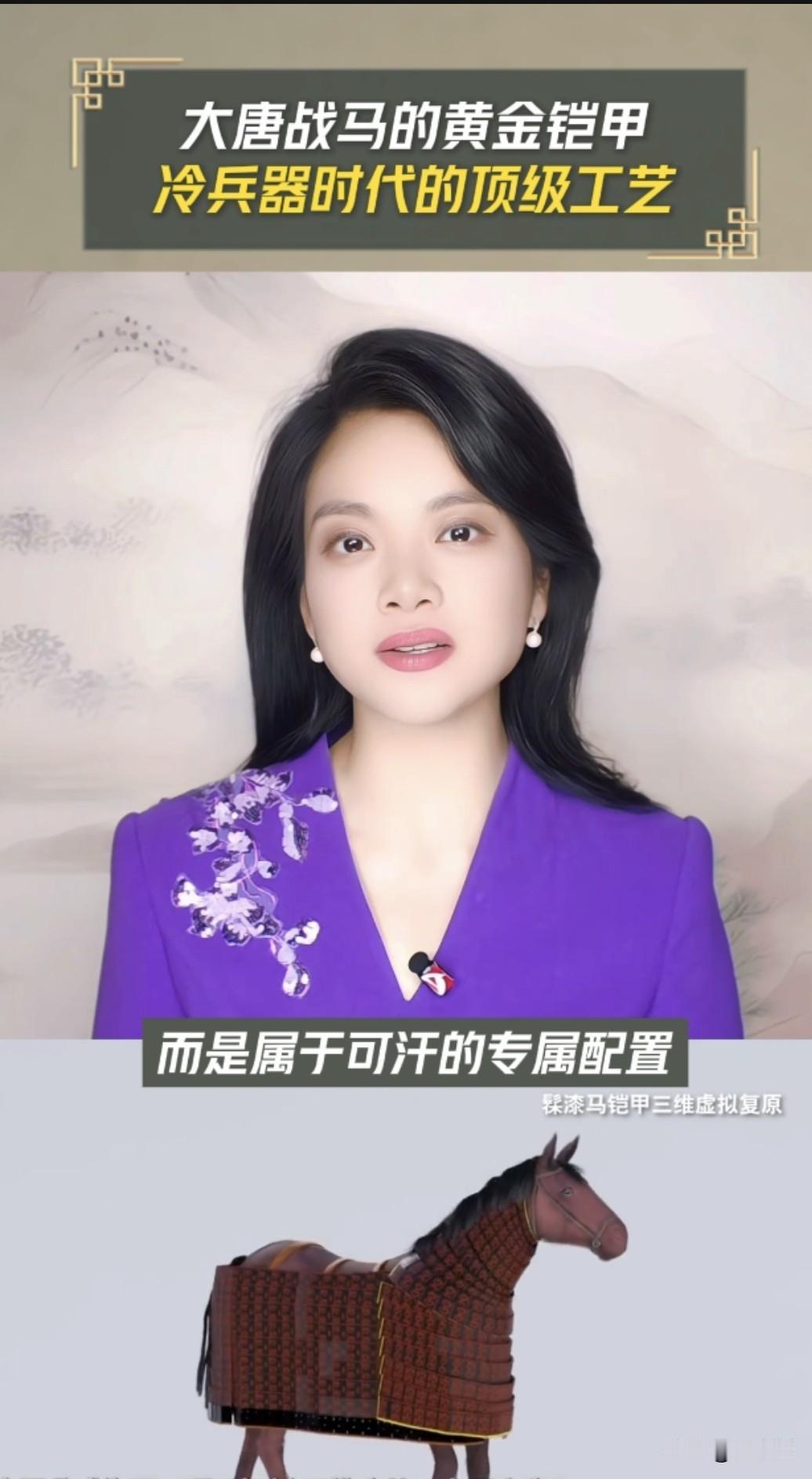 【大唐战马也穿黄金铠甲】
      血渭一号墓除了唐代鎏金铜甲，还出土了一件给