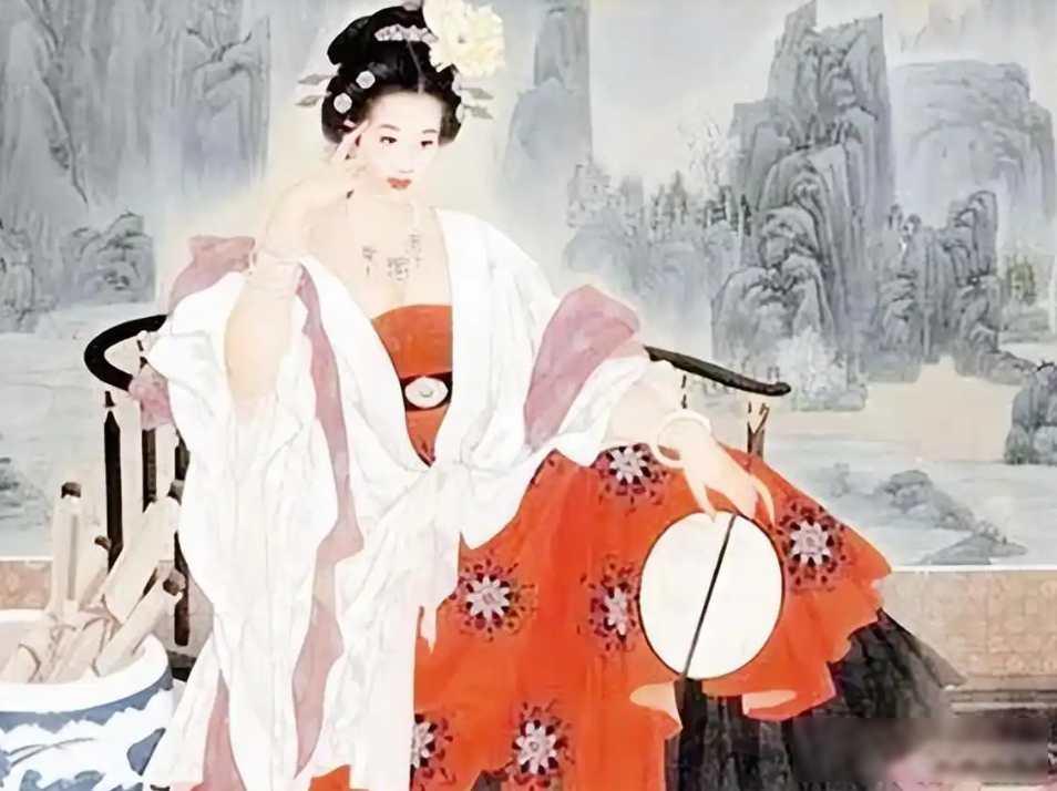杨贵妃第一次伺候唐玄宗，回答是：父皇既已有命，岂能违背？
杨家小妹刚满十岁，父亲
