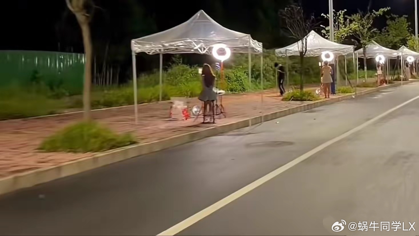 这么整齐划一的直播，应该是企业行为吧？其实仔细想，跟经纪公司也差不多，旗下养一批