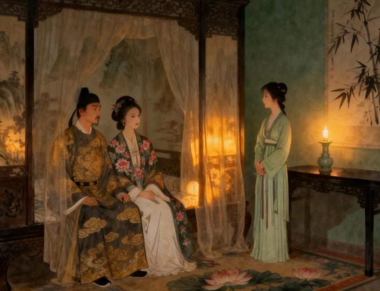 古代夫妻在进行房事时，为何总会有丫鬟守在床边？难道她们不会害羞吗？原因让人有些难