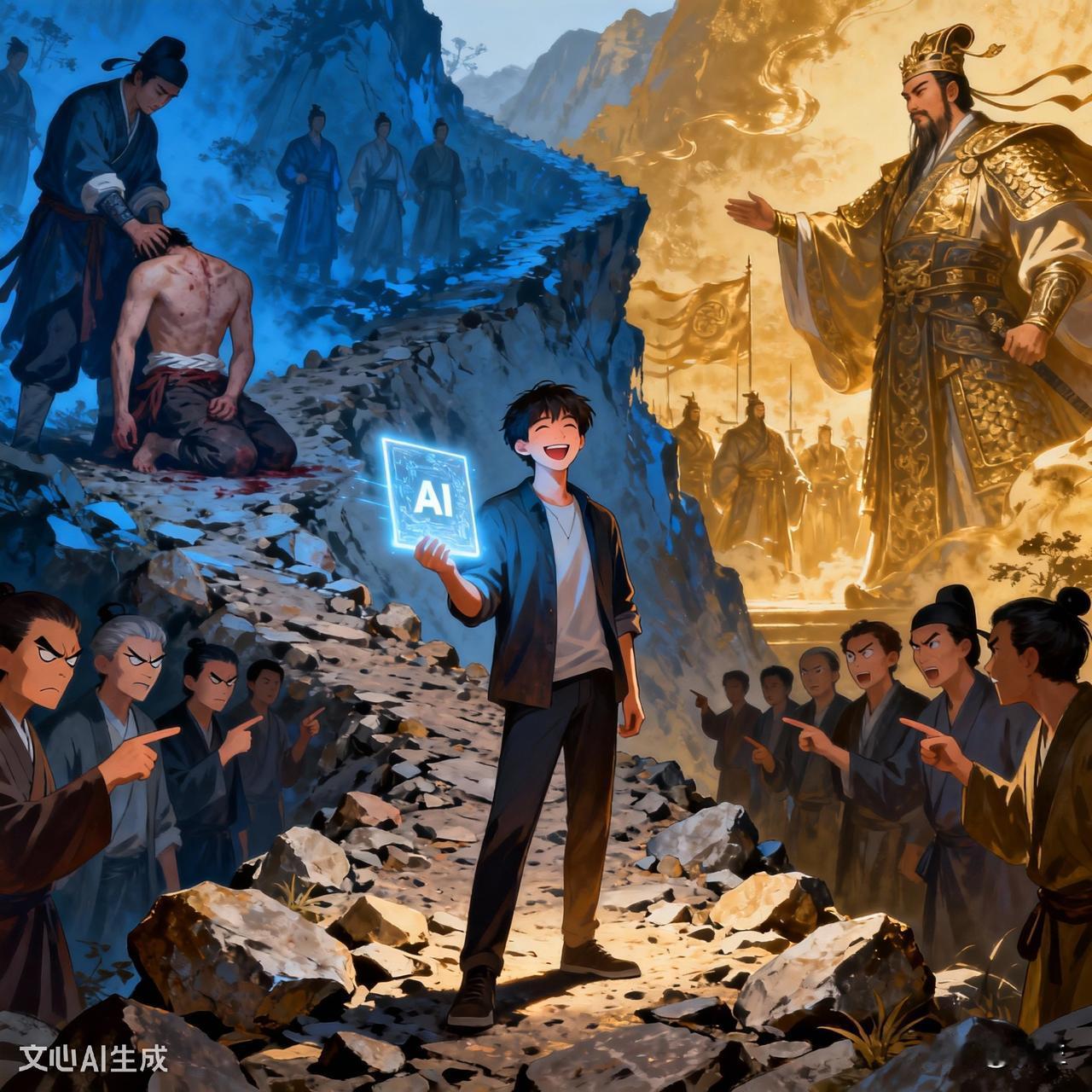 于逆境中，借AI之翼翱翔
       昨晚，我满心欢喜地给大哥分享了一个视频，