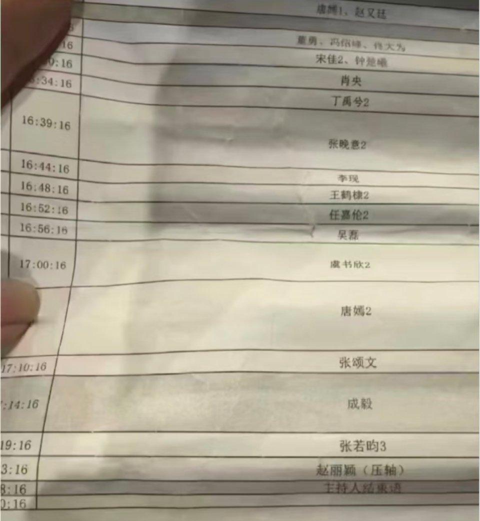 星光大赏赵丽颖压轴 星光大赏！赵丽颖红毯顺序毫无疑问……当然是压轴啦，期待今天的