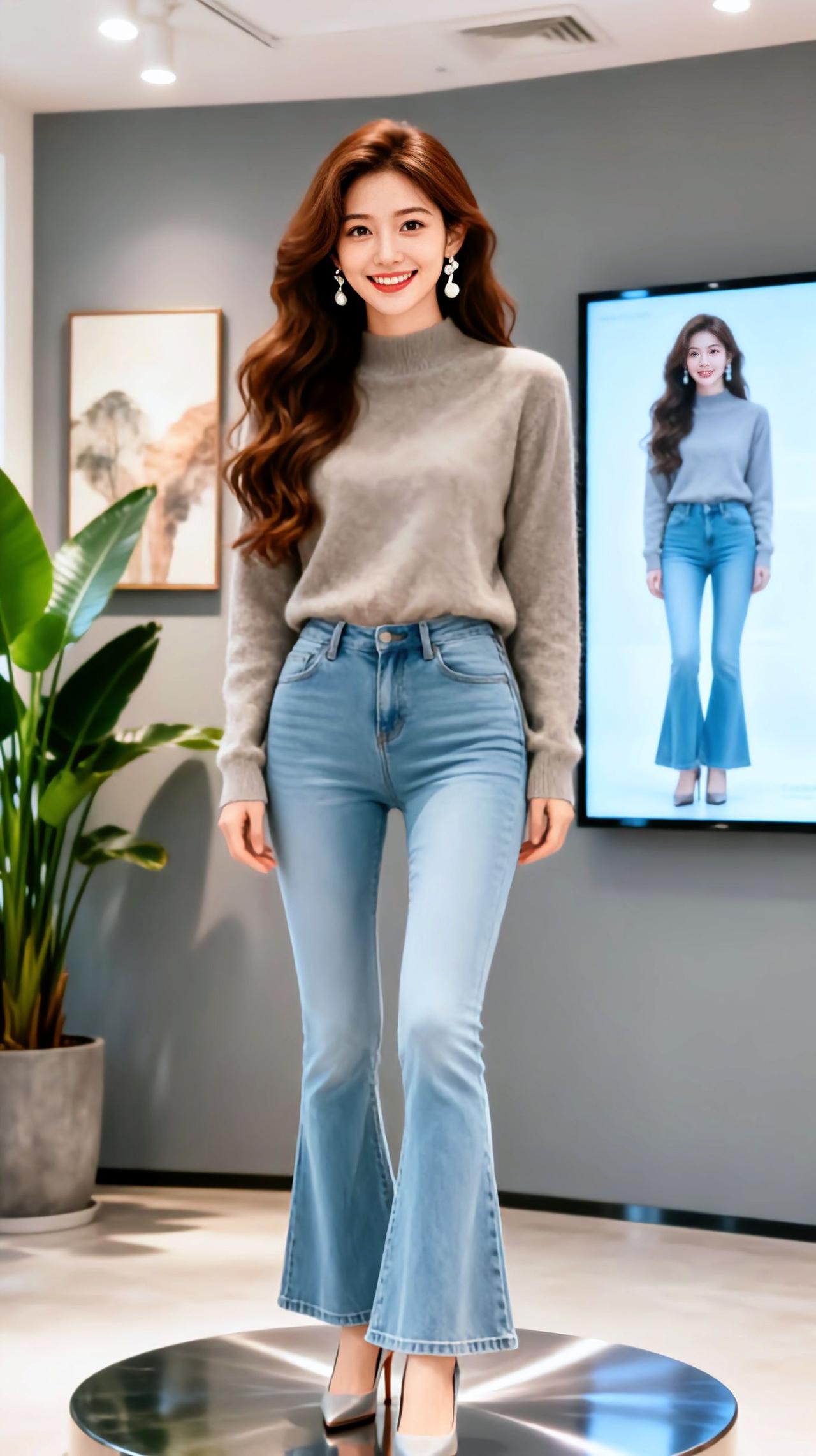 气质穿搭 穿出自信穿出美 打底衫 每日分享 针织衫