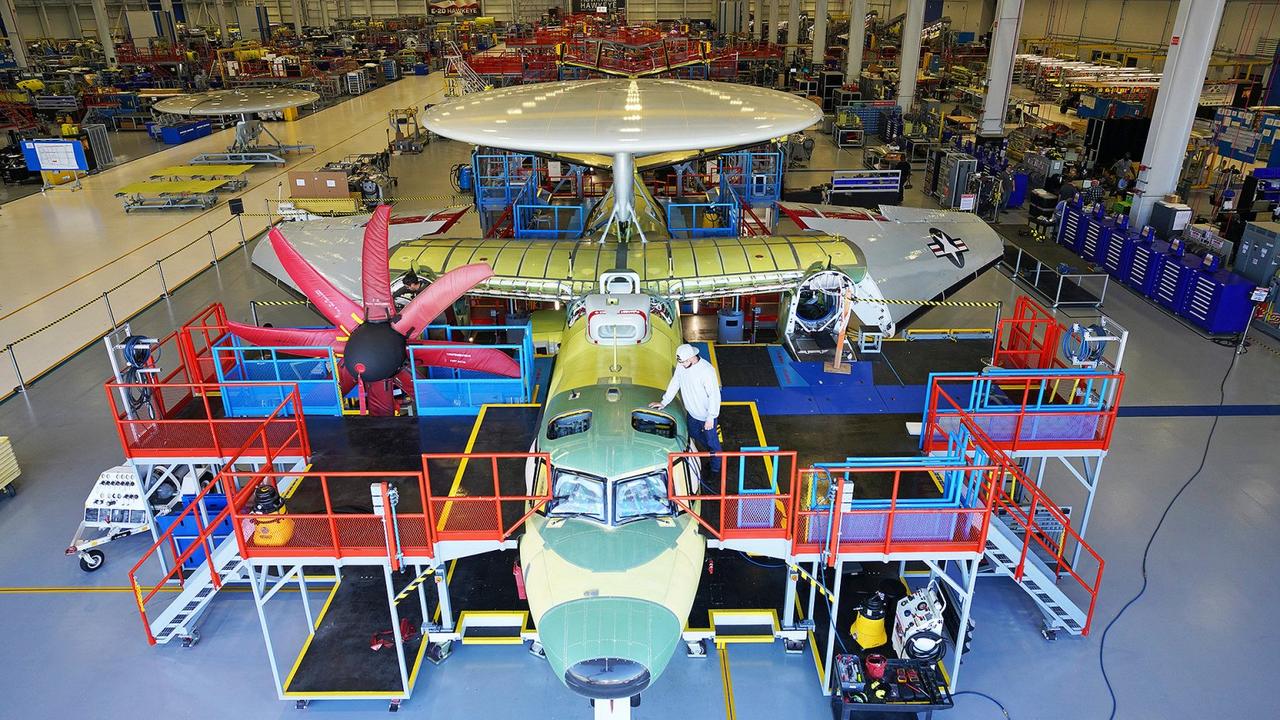 美国海军近12亿订购3架新型E-2D Block II预警机，目标保持领先

2