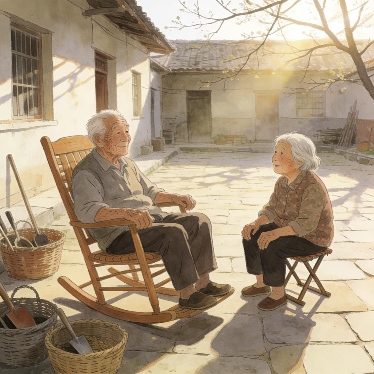 任何人年龄大了，需求都是这两样：
一是有足够的钱，二是有感情陪伴

生病了，有钱