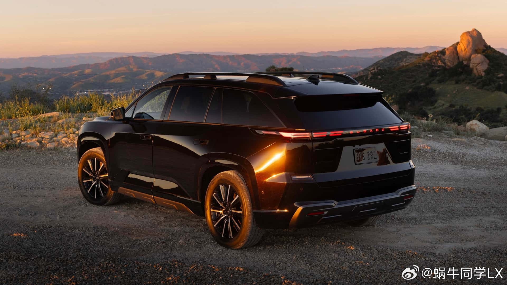 斯巴鲁发布旗下第四款纯电动七座SUV，Getaway拥有专属的前大灯和极具辨识度