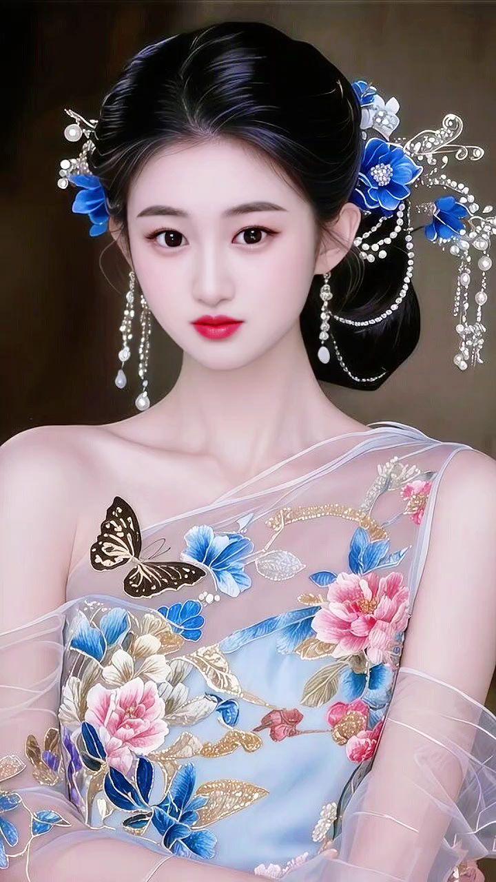 古风妆容有多美 梦幻蝶饰风格 古风妆容 古风妆造里的东方韵 东方美学氛围感