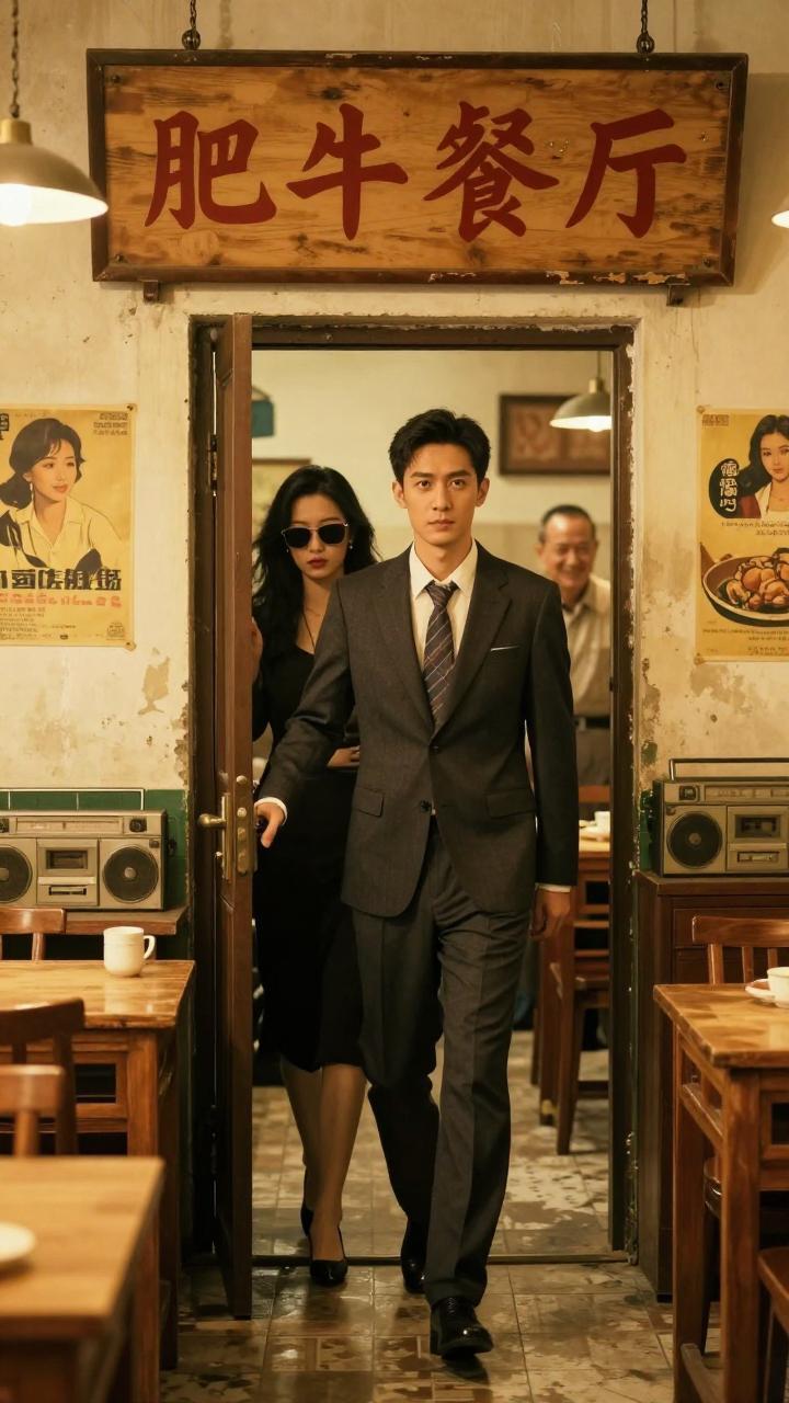 逐梦少年红尘路之“归店”
清晨风凉，阿文蹭暖了手才牵住小青。眼前的肥牛餐厅复刻着