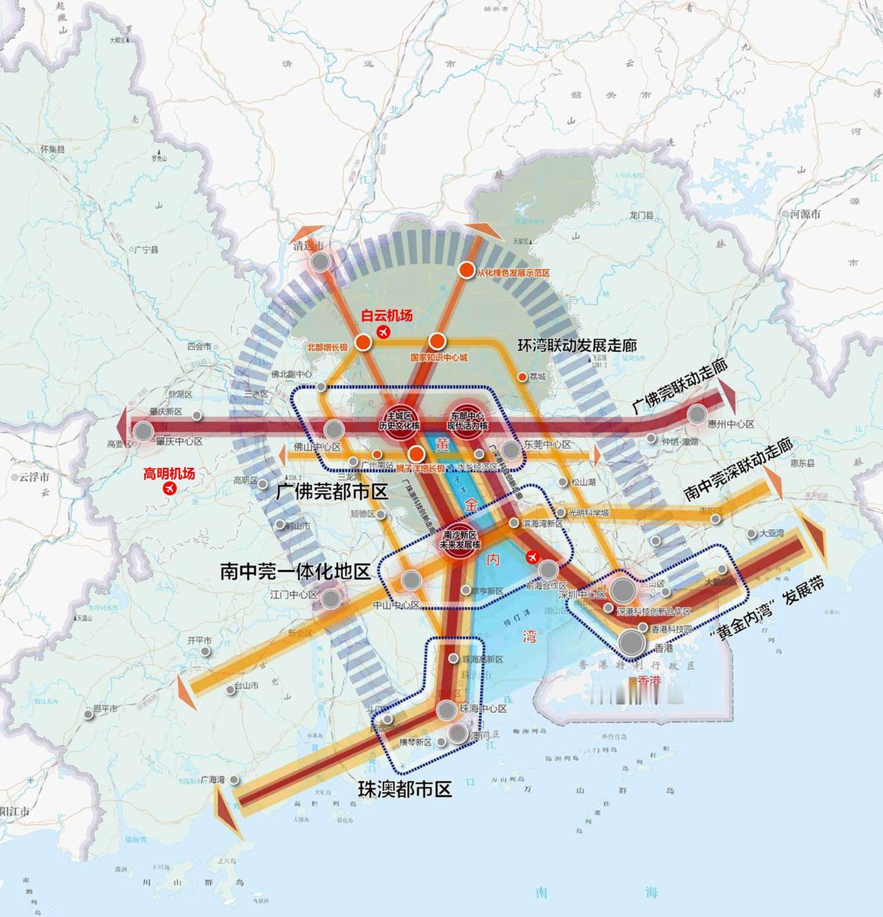 新机场地处荒野郊外是挑战。《广佛全域同城化发展“十五五”规划》（征求意见稿）提出