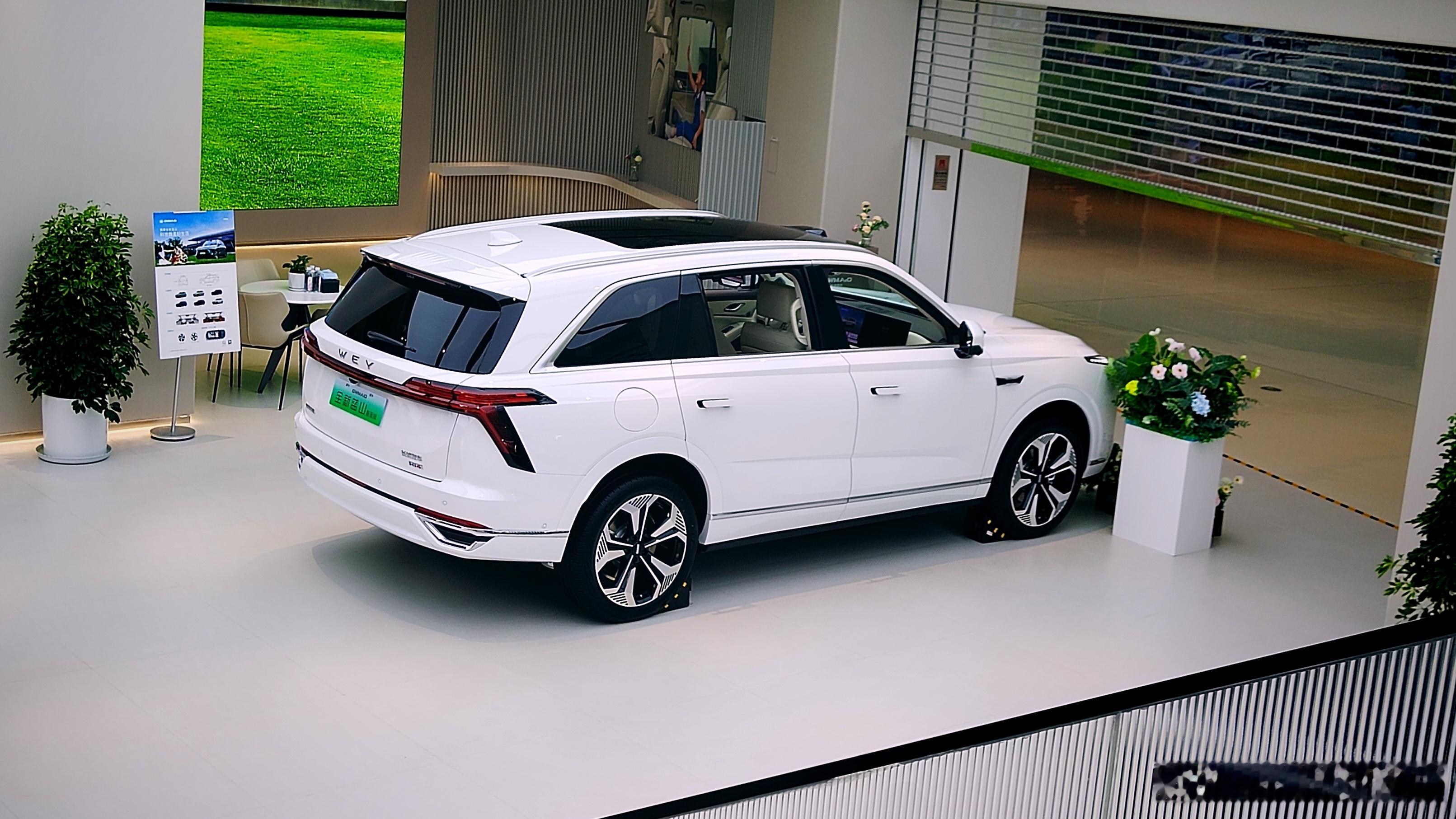 那天去长城智选店偶遇交车还是蛮开心的[666][666]还看到了魏总签字版的第1