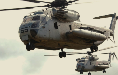 每天认识一件兵器 CH-53“海上种马”运输直升机［美］机长：30.1米主旋翼直