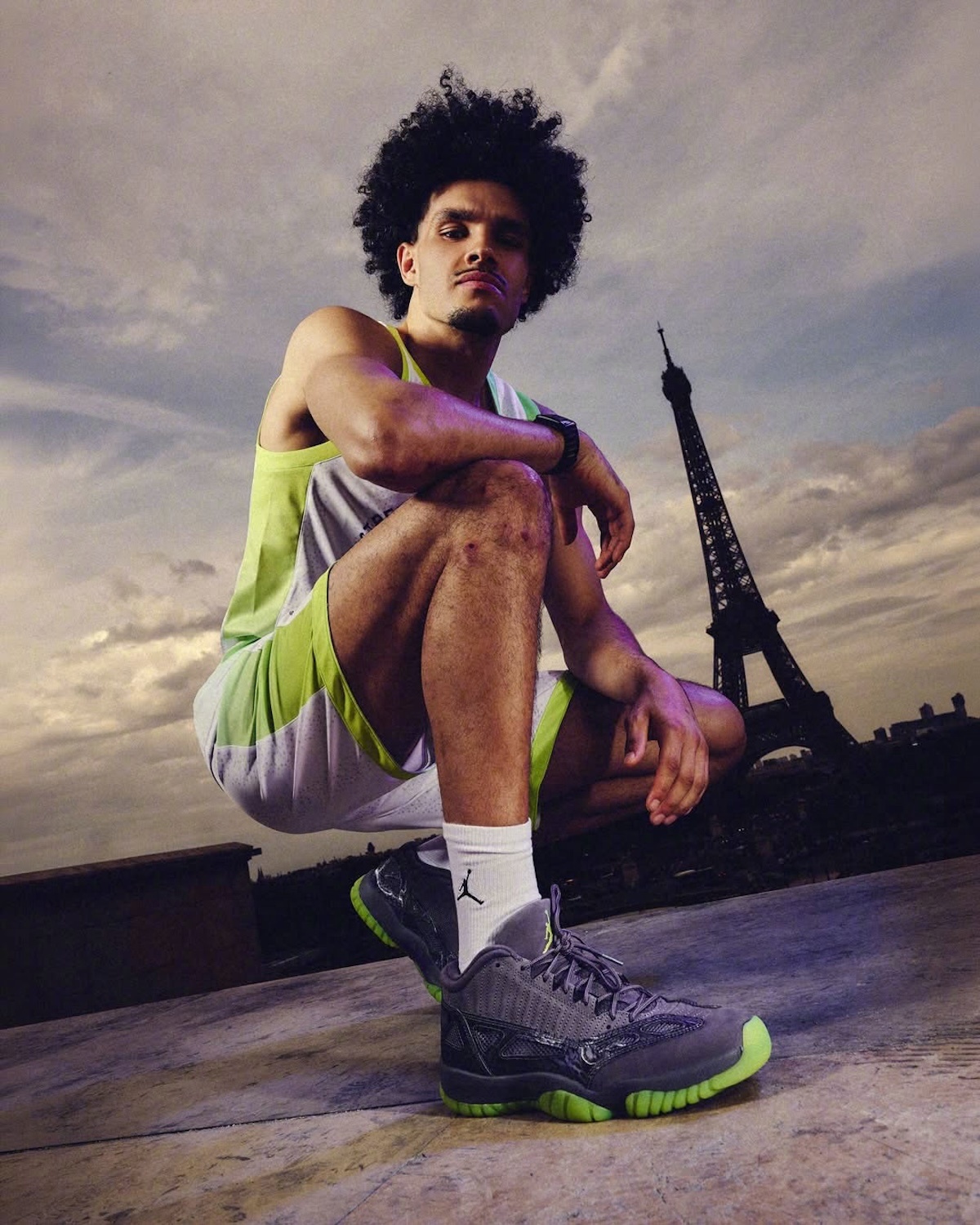 Quai 54 x Air Jordan XI Low IE「Gunsmoke」