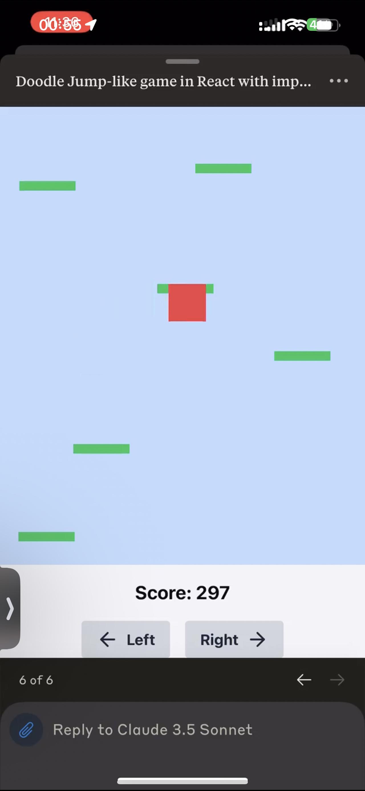 我们今天在 iOS 和 Android 上推出了 Artifacts！

我花了