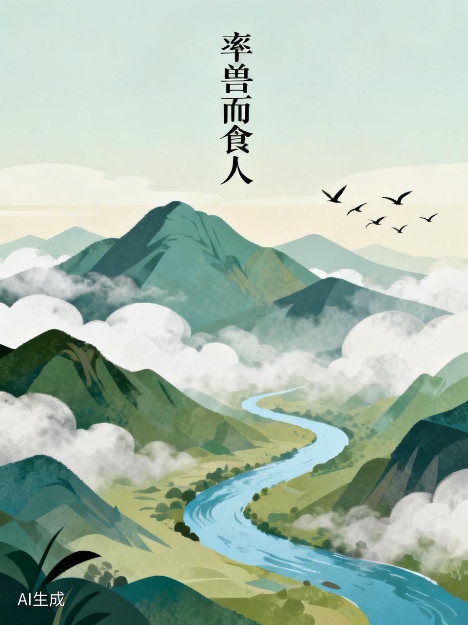 孟子曰：“庖有肥肉，厩有肥马，民有饥色，野有饿莩，此率兽而食人也。兽相食，且人恶
