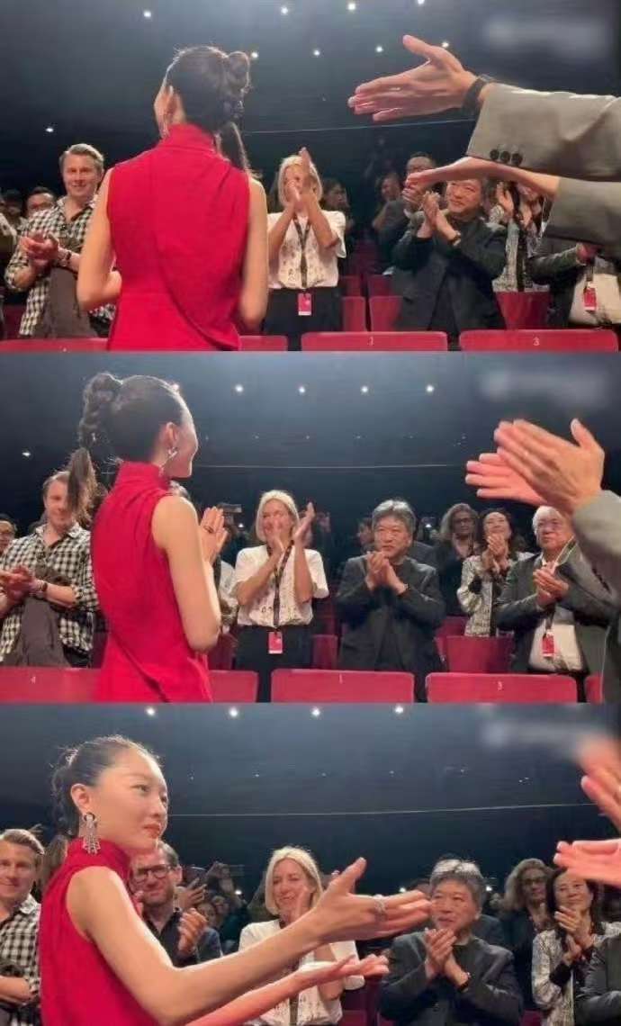 是枝裕和喜欢梁朝伟章子怡周冬雨 继昨天周冬雨现身《如父如子》首映礼，今天又见神仙
