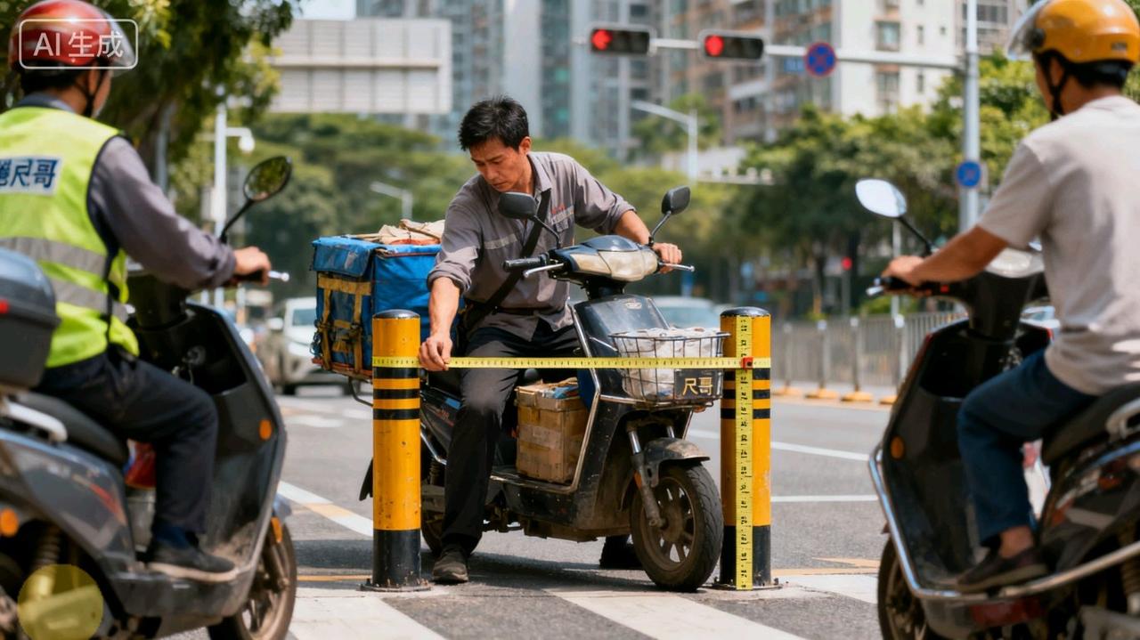 深圳“卷尺哥”爆火：一把卷尺量出的城市治理真相，比“秒整改”更暖心
“大家来看看