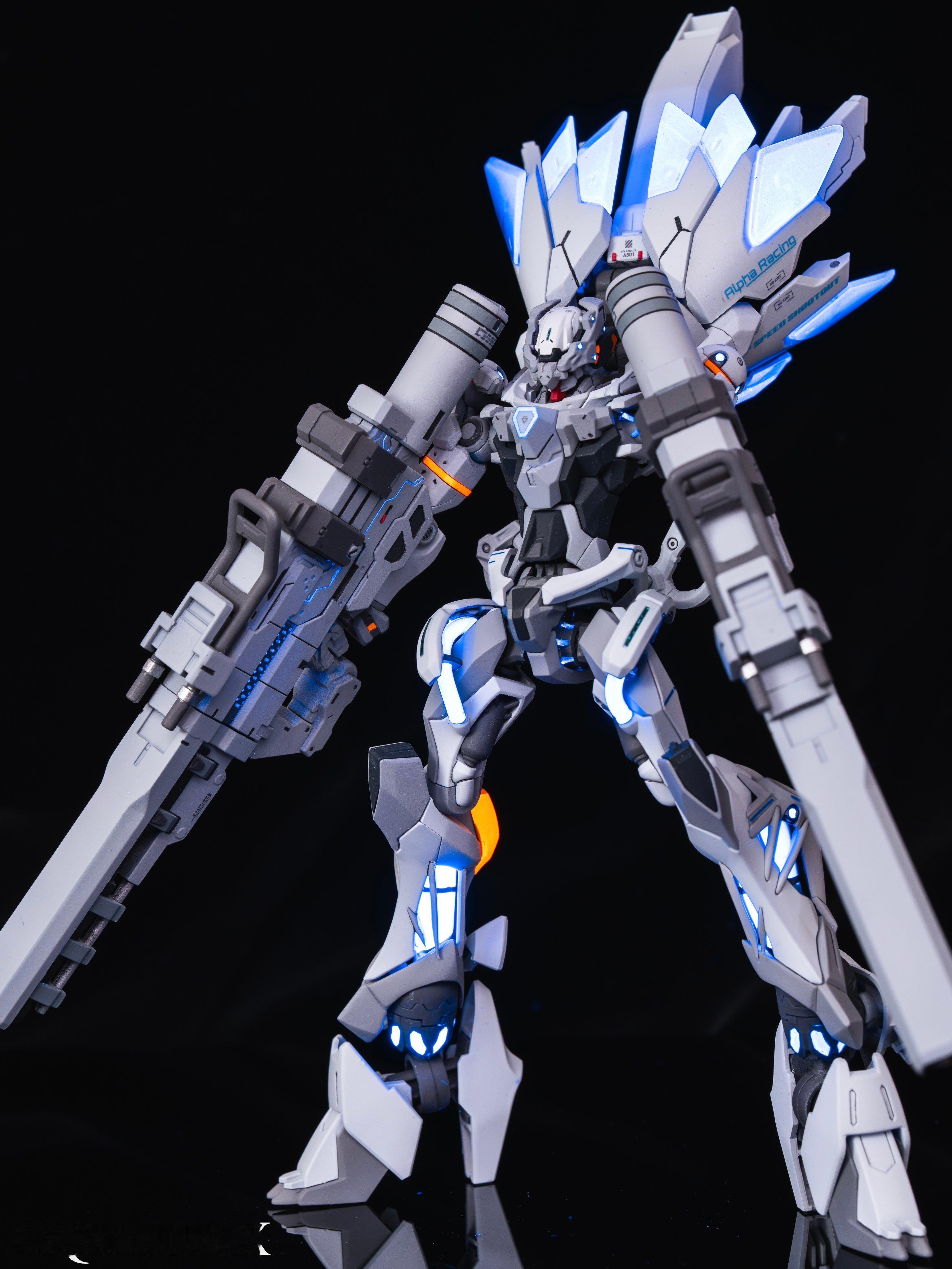 HG GQuuuuuuX改（by ノブコフ）高达模型[超话]高达模型 ​​​