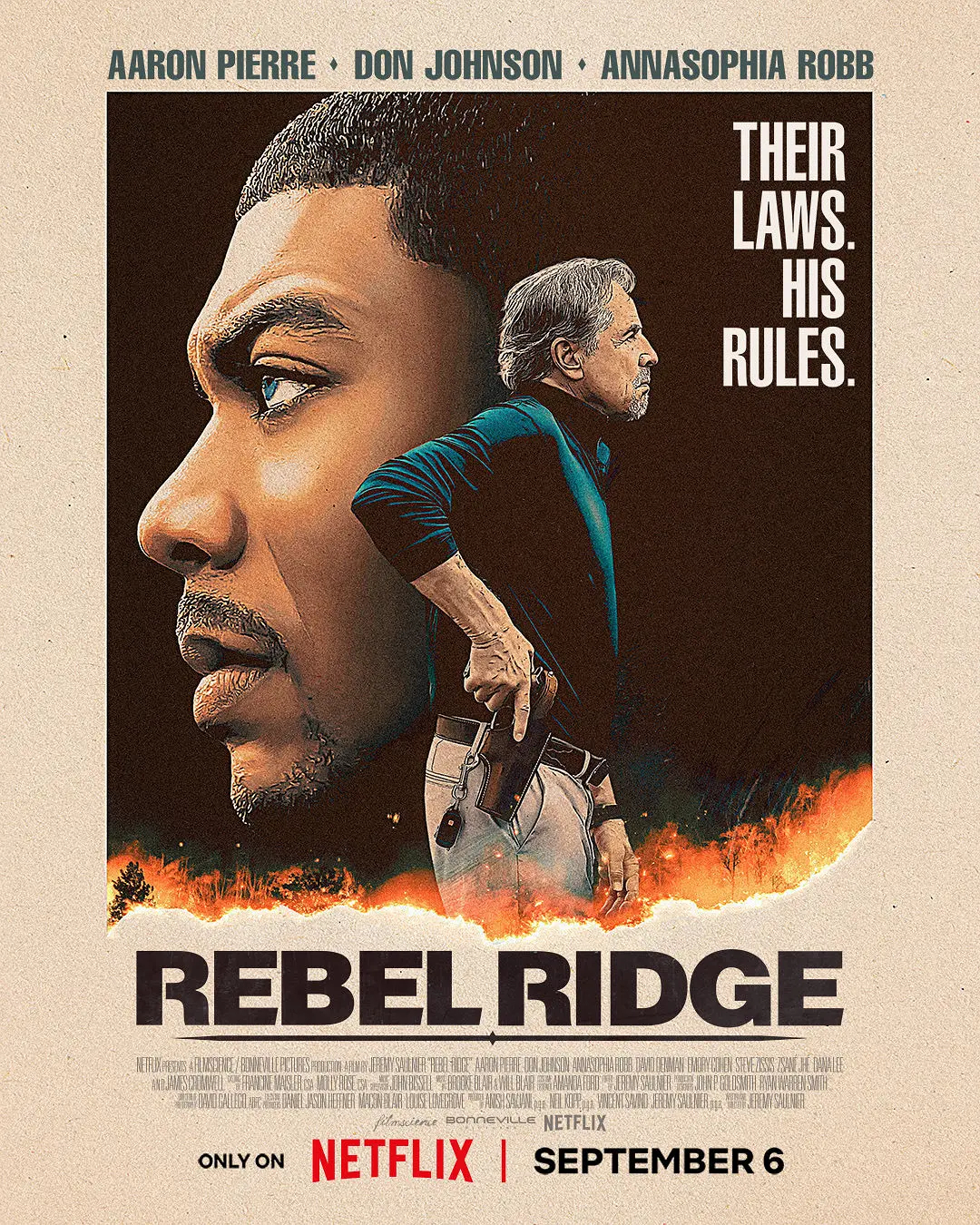 亚伦·皮埃尔 主演，惊悚动作电影《逆岭》 Rebel Ridge (2024) 