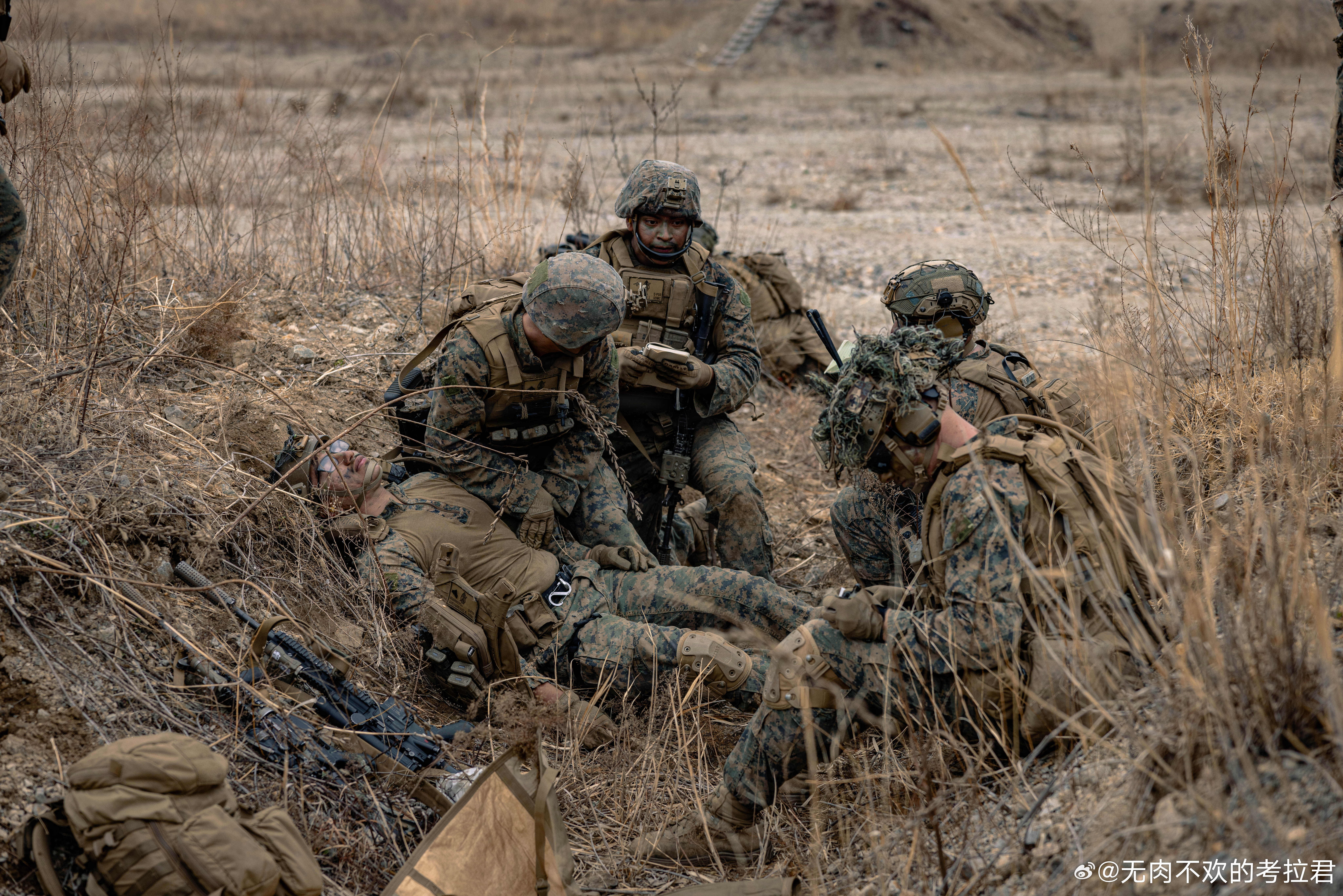 2026年3月25日，浦项，陆战队在 KMEP 26.1 期间 