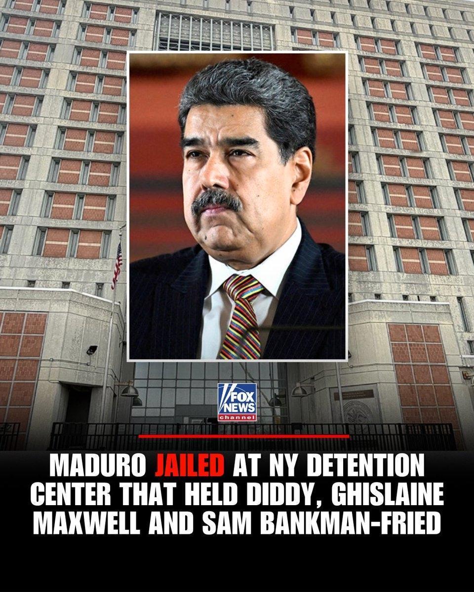 委内瑞拉总统尼古拉斯·马杜罗被捕后被关押在布鲁克林的大都会拘留中心，该拘留中心关