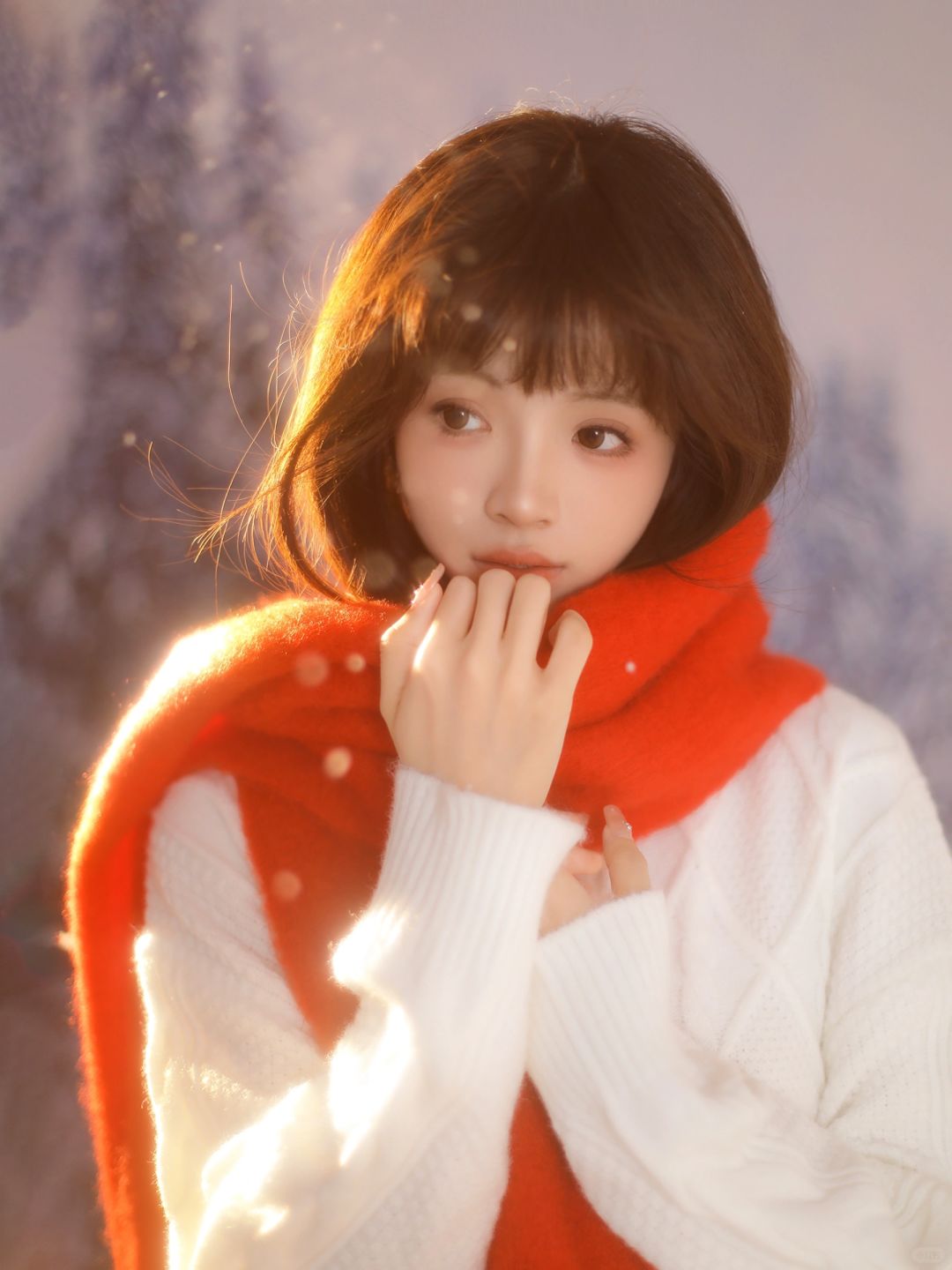 张万森，下雪了❄️