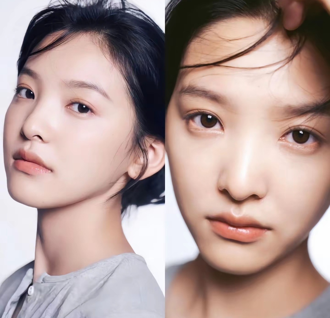 章若楠的五官怼脸拍够虐的。 ​​​