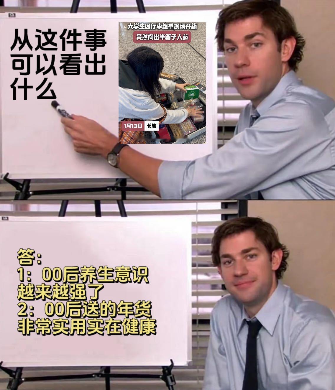 看得出来大学生到了惜命的年纪 奇葩年货年年有，今年格外与众不同，还得是大学生会买