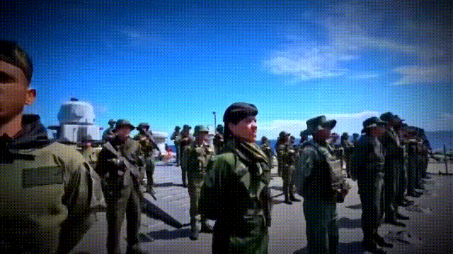 委内瑞拉军队中著名的中械部队，委内瑞拉海军陆战队在9月18日全面出动，据称委内瑞
