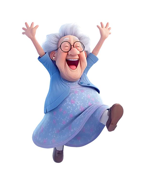 我看见了俺娘
（小小说）
正打算吃晚饭，邻居过来喊我“小大”，说他家门口有个老太