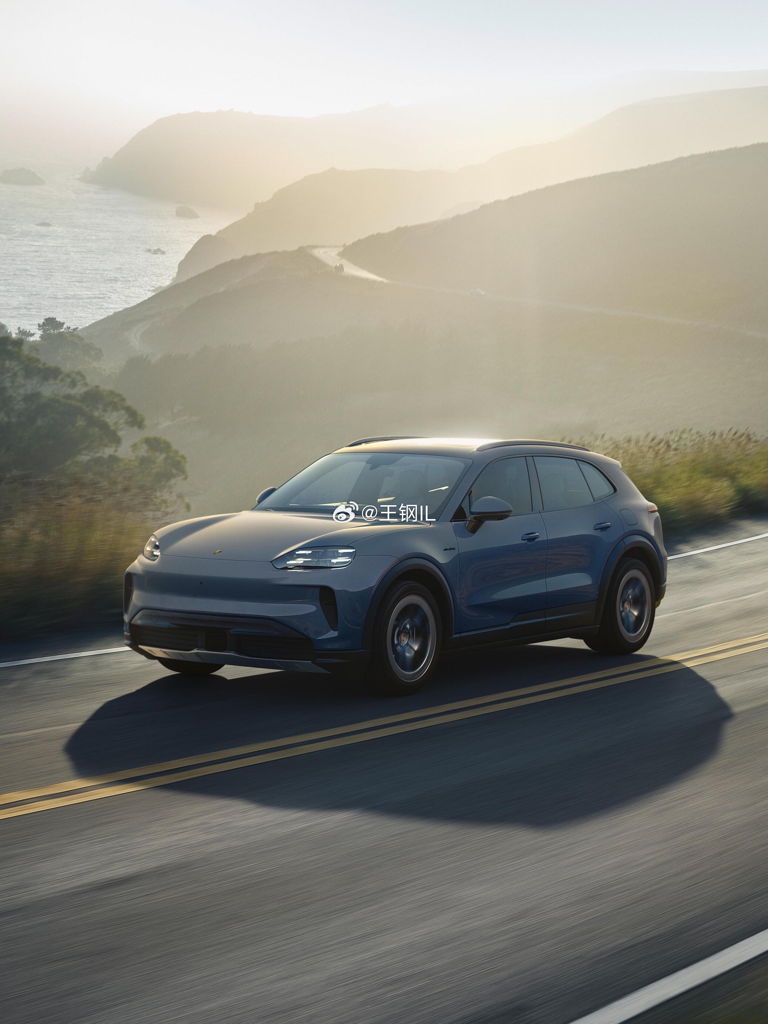 保时捷纯电卡宴S官图亮相  600多匹马力，外观，预计13种车身色包含经典和高饱