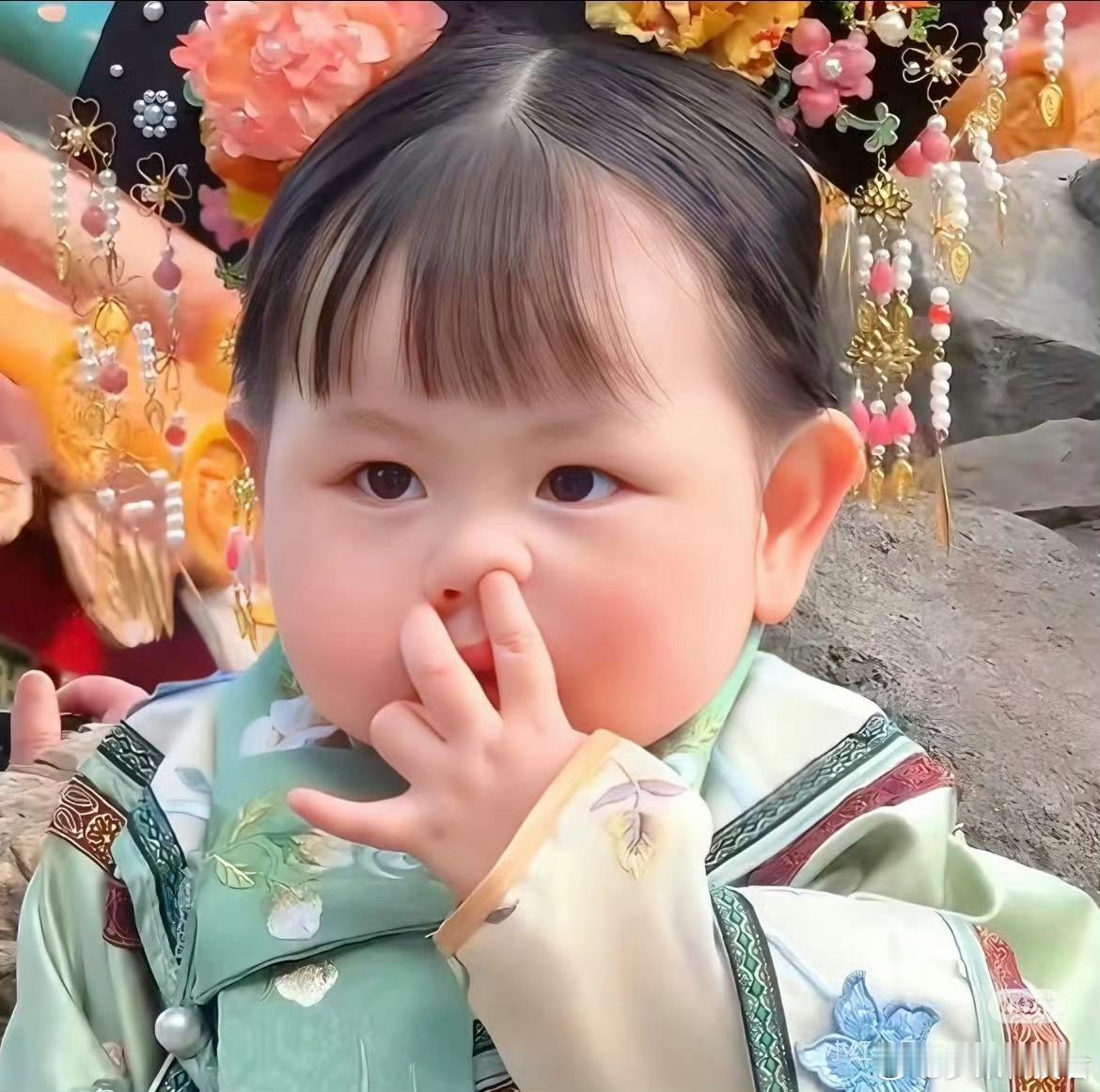 瑶一瑶跪下感谢妈妈见识浅薄了，感谢妈妈不用下跪吧🤣瑶一瑶太可爱了 
