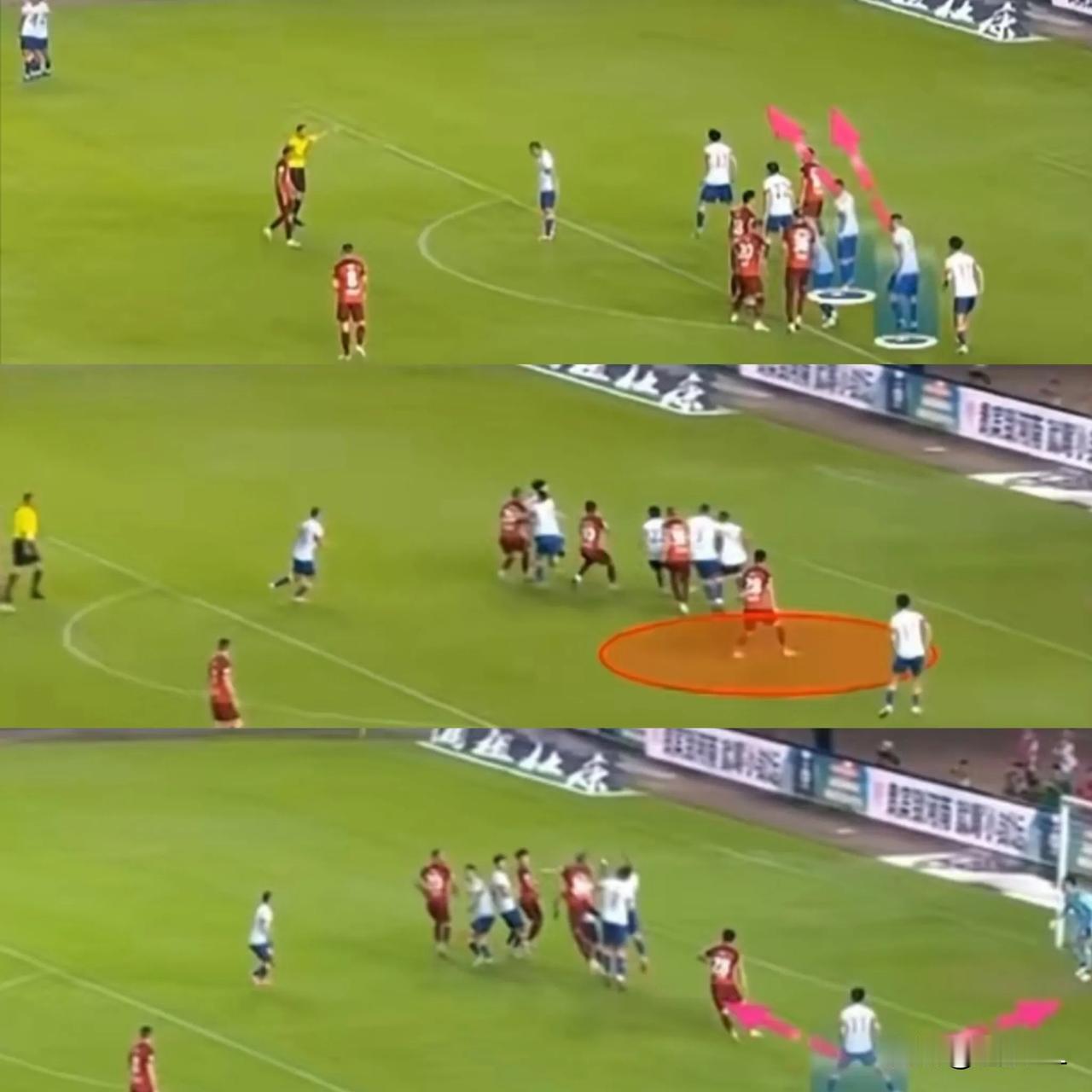 球迷错怪刘洋了，真不应该骂他，要怨就怨克雷桑的小迷弟马五万，你老是跟着克雷桑干吗