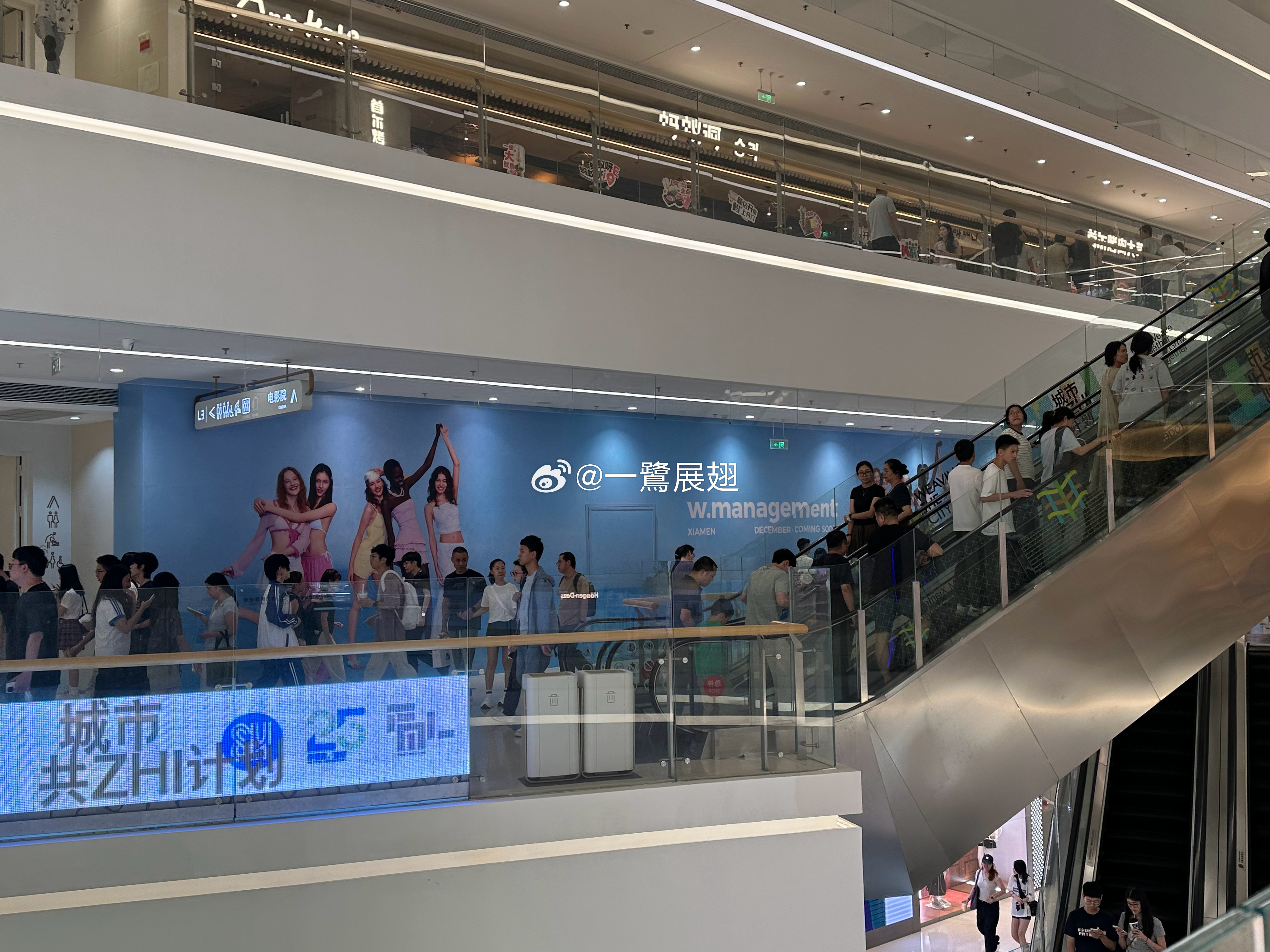 厦门商业 w.management在SM三期，“临”了这么久，终于在L3 寻得正