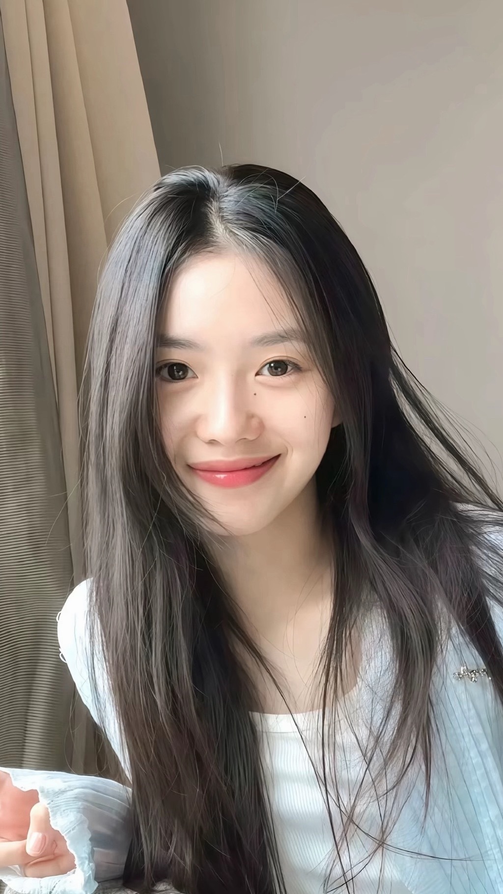 刘浩存 🩵刘浩存美顺 墨绿邮戳 盖在你眼里的夏天