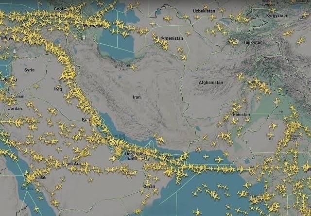 伊朗暂时性关闭领空。