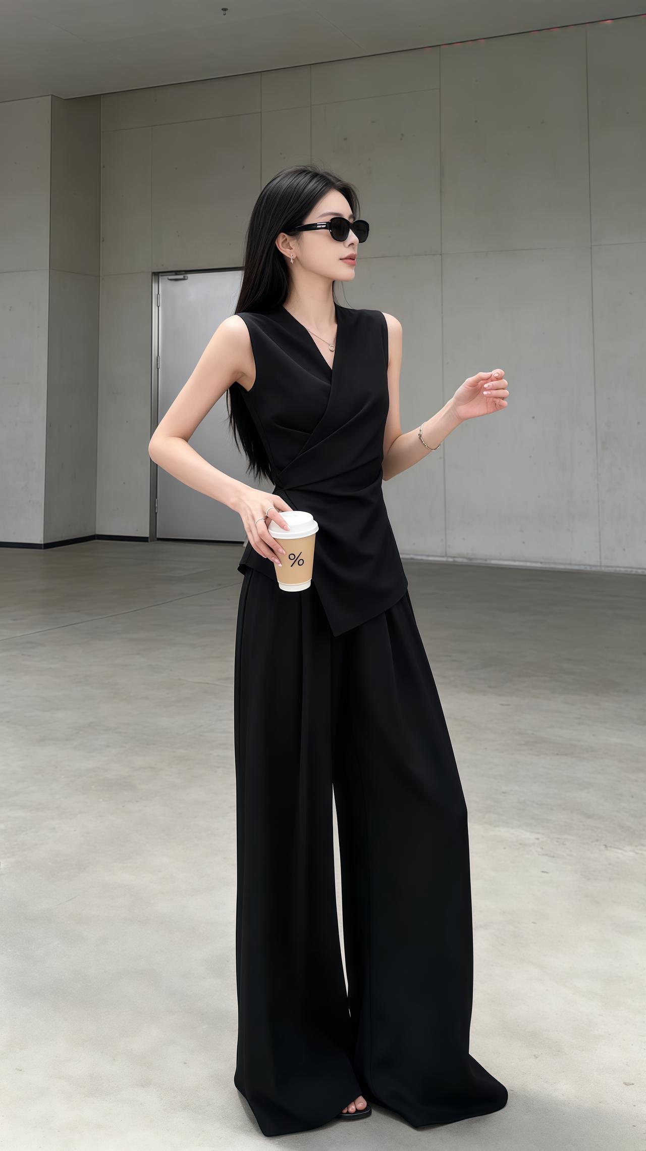 酷飒氛围感拉满 今日份高智感look ootd女生穿搭御姐 高级感穿搭韩系穿搭