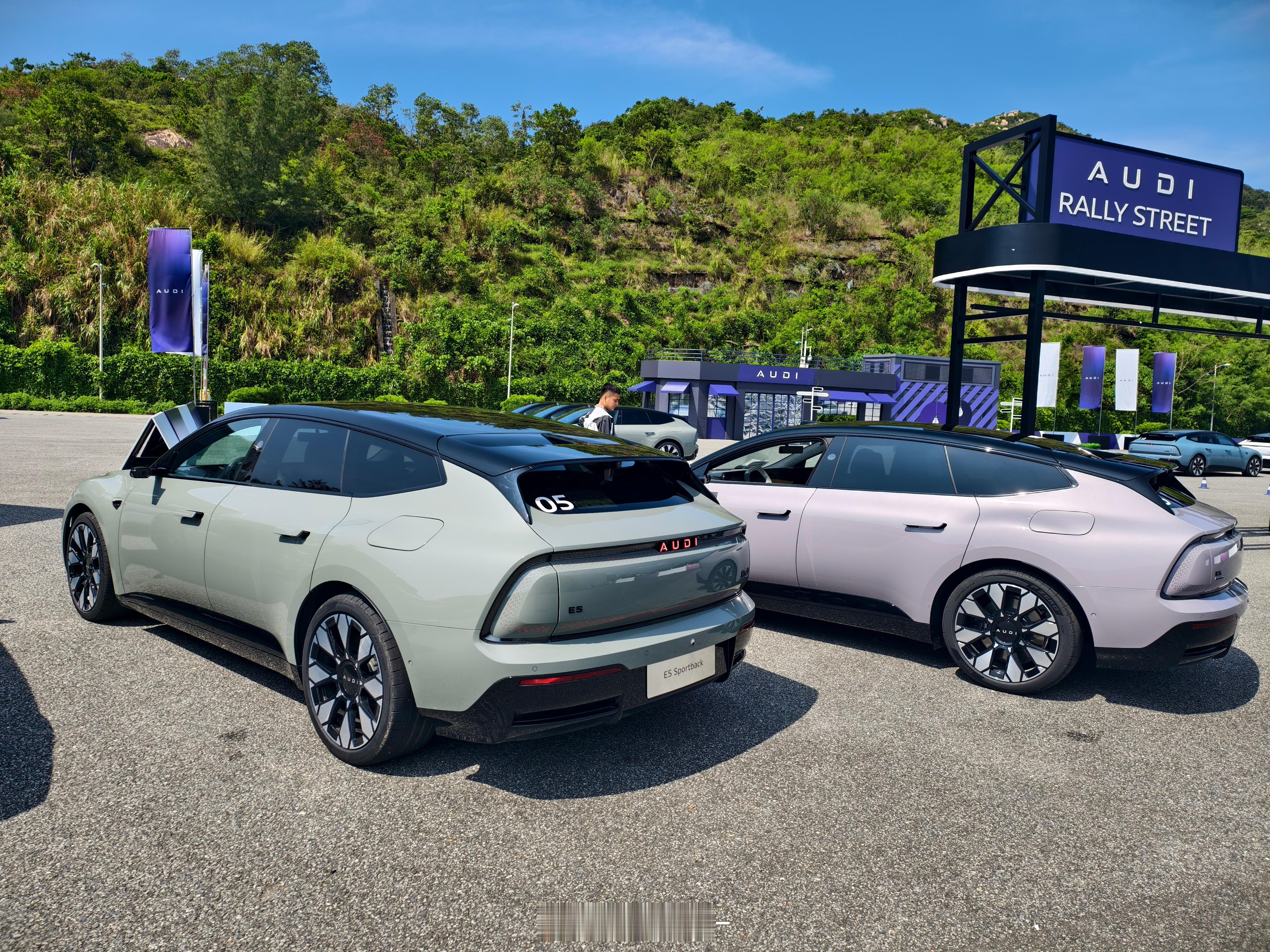 不同颜色和轮毂的奥迪 E5 sportback 你们觉得哪个好看？卷妹的唠嗑我与