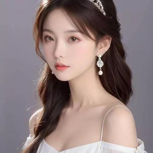 ✨优雅公主风✨ 精致的妆容与华美的配饰相得益彰，尽显高贵与优雅。温柔甜美风妆容 