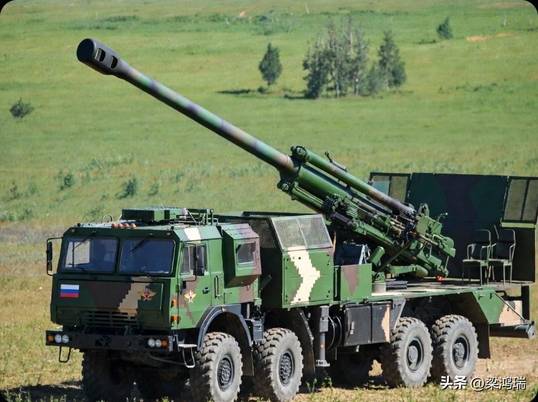 俄罗斯推出 1S04“рыба”155mm 机炮，该炮由从乌克兰缴获的法国 CA
