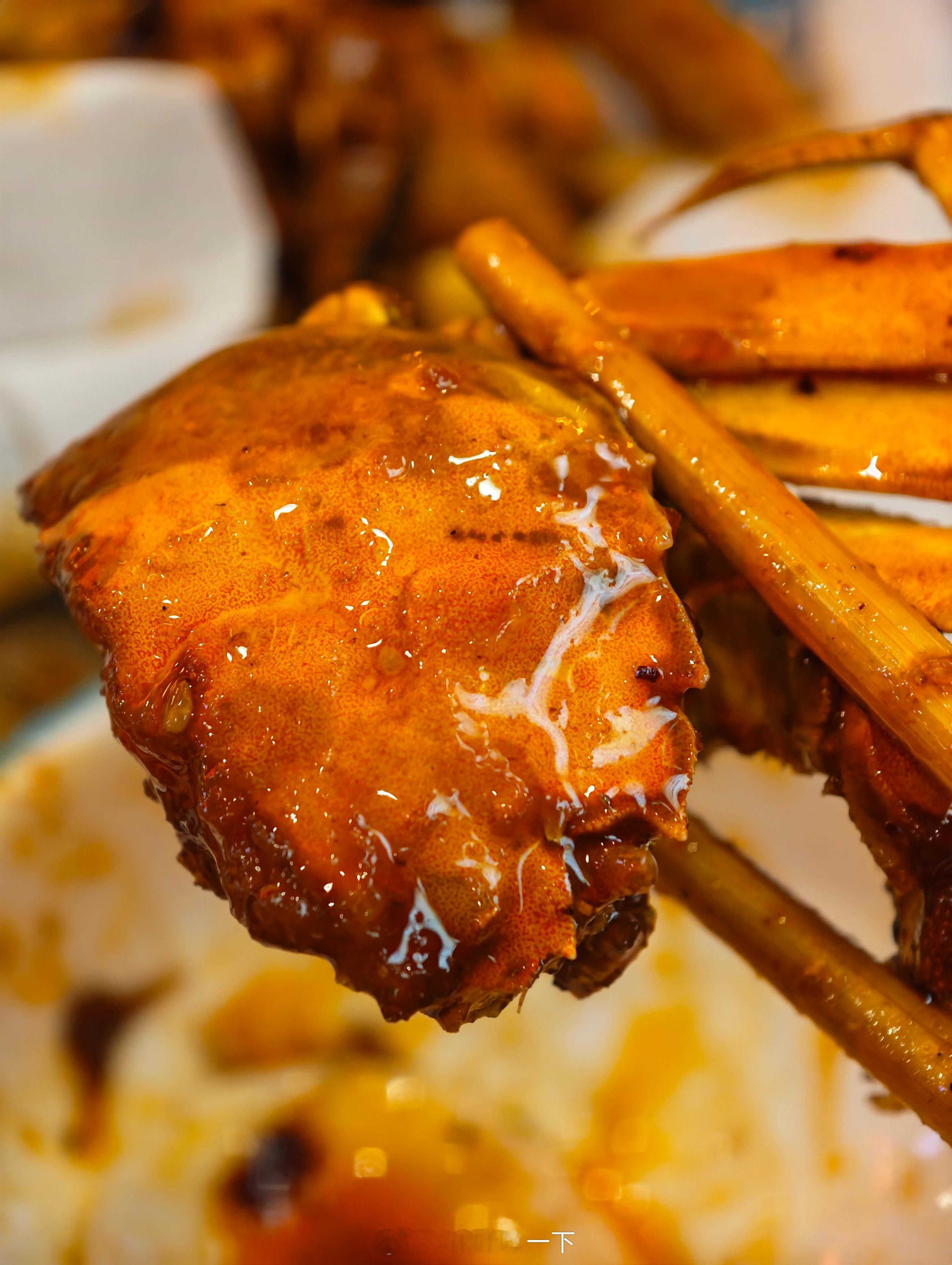 晚安朋友们，这螃蟹不能只有我一个人吃