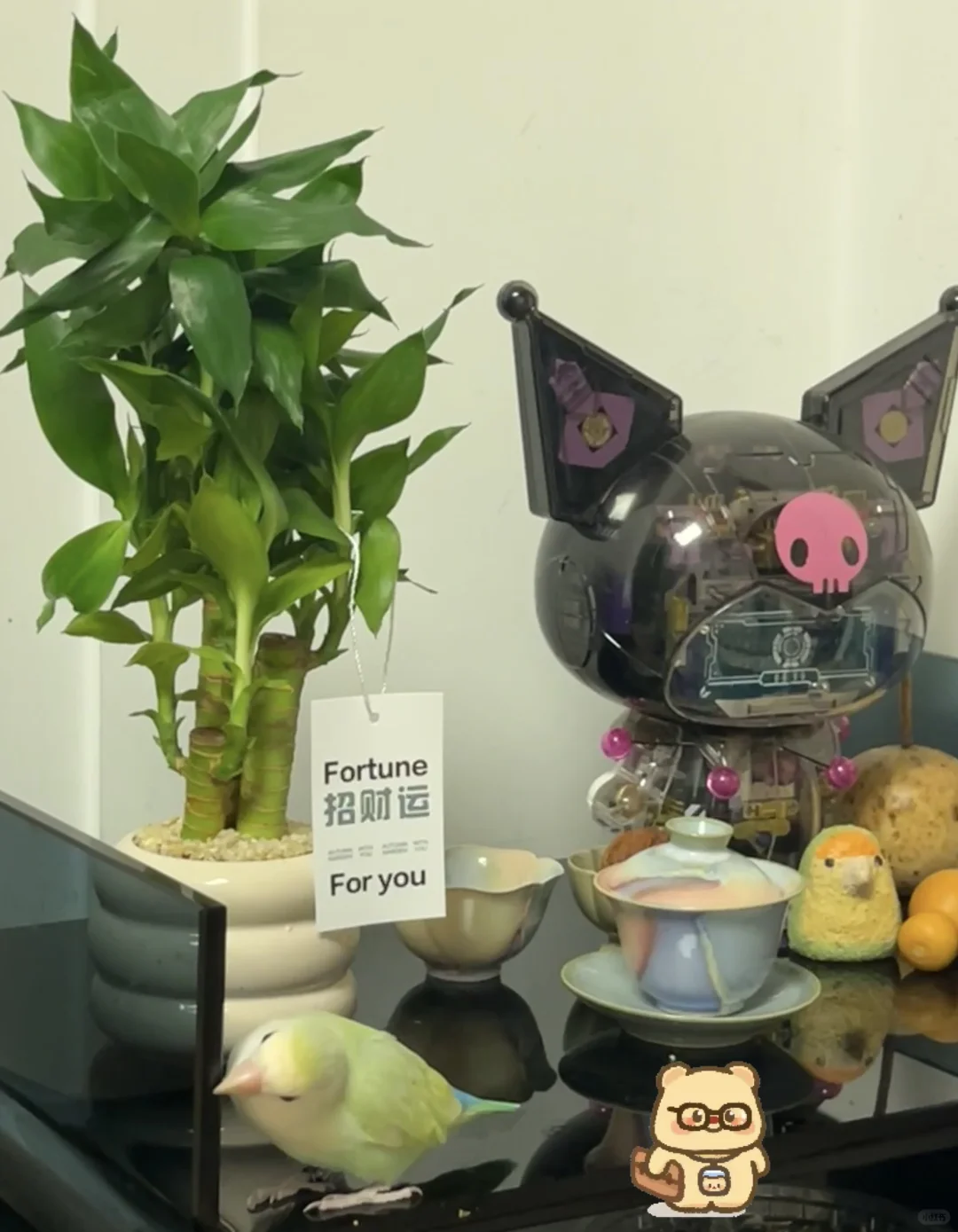 信鸟愿一生吃小谷子换妈妈大富大贵