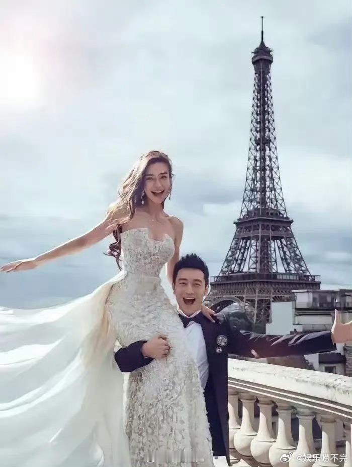 最近黄晓明和叶珂的口碑很差，Angelababy这边乘胜追击买了很多营销，一边拉