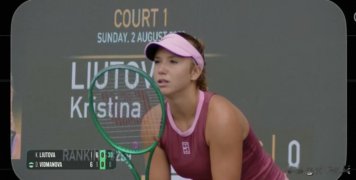 WTA250快讯，[赞][赞]俄罗斯小将柳托娃的网球之路堪称逆袭神话！她首次亮相
