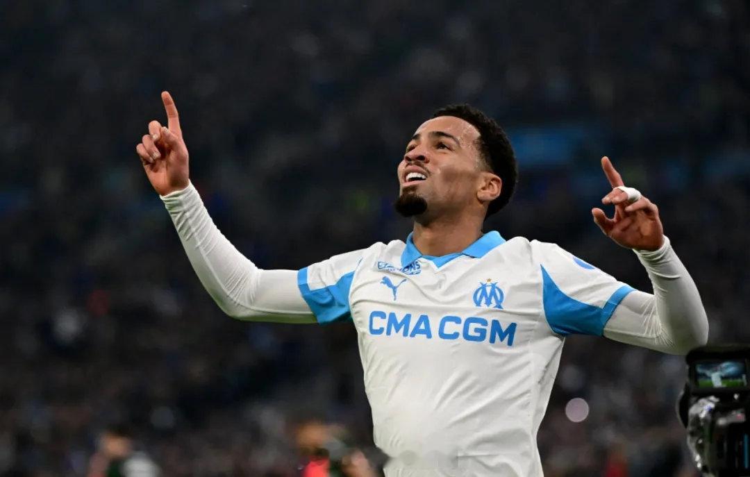 Opta统计，恩瓦内里在代表马赛的首秀中出场58分钟，数据如下：1个进球，2脚射